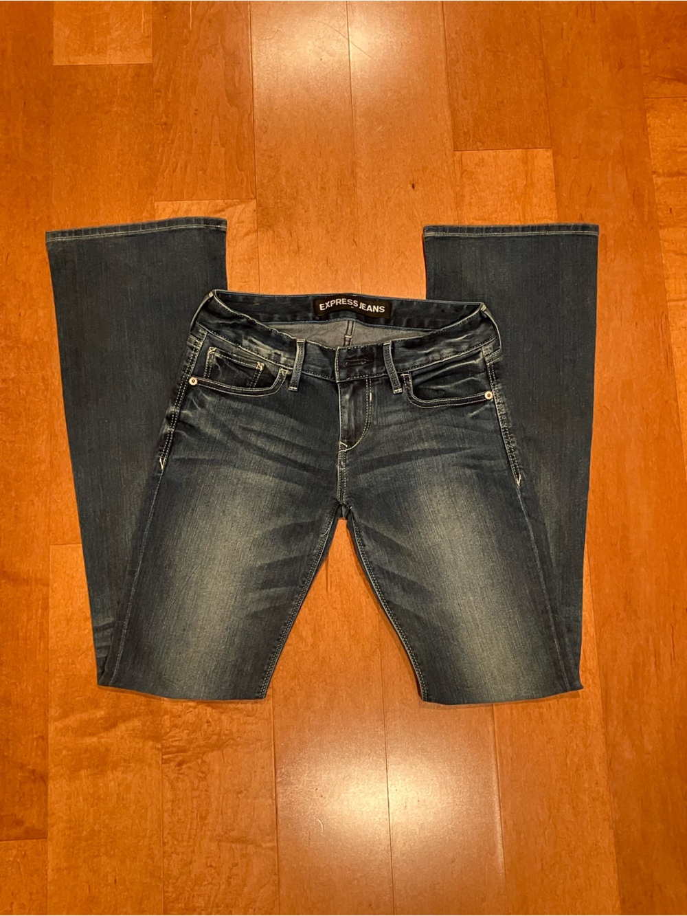 Express Jeans Bootcut Low Rise Dark Wash - NWOT - Never worn